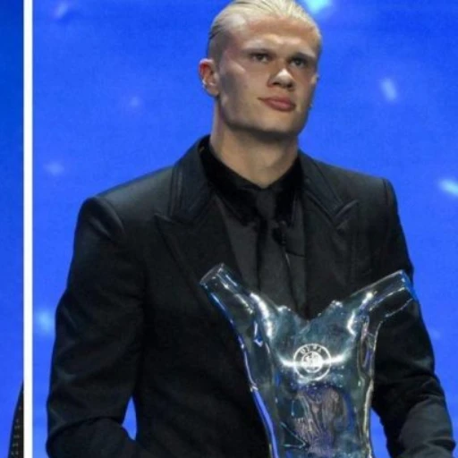 Erling Haaland, mejor jugador del año de la UEFA